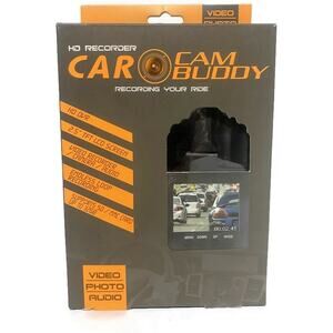 TV Direct Car Cam Buddy Dashboard Camera HD Recorder 2016 New in Box